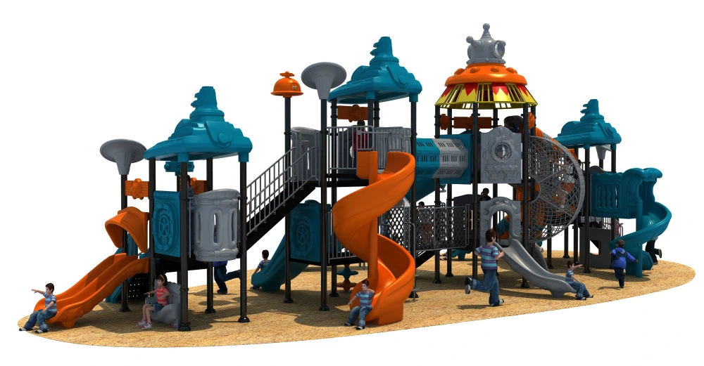 Outdoor Kids Plasitc Playground Equipment with CE/TUV/GS/ASTM Certificates