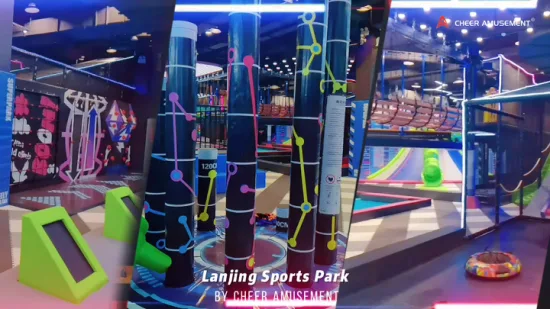 2.500 m² großer dynamischer Spielpark, revolutionäre Indoor-Spielplatzlösungen, maßgeschneidert von Cheer Amusement