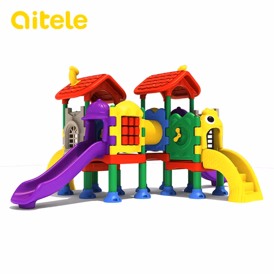 Qitele Outdoor-Spielplatz Kidscenter Kunststoff-Kinder-Indoor-Spielplatz (KID-22201, CD-07X)